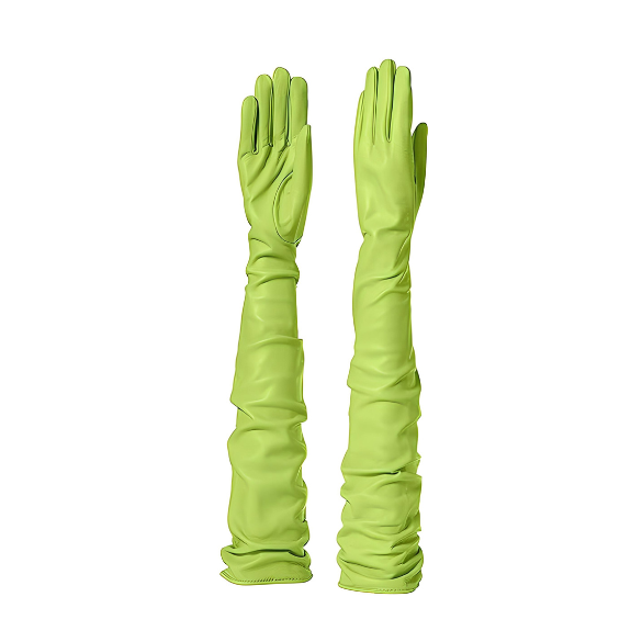 LONG OPERA LEATHER GLOVES - Sorrento (60cm, classic length)