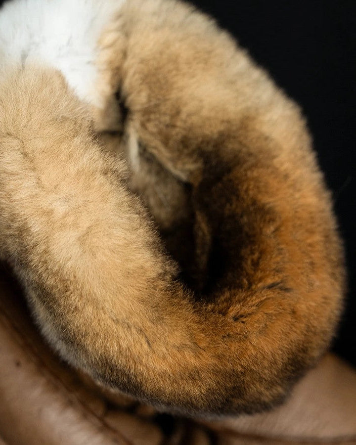 peccary_leather_gloves_ with orylag fur for_women