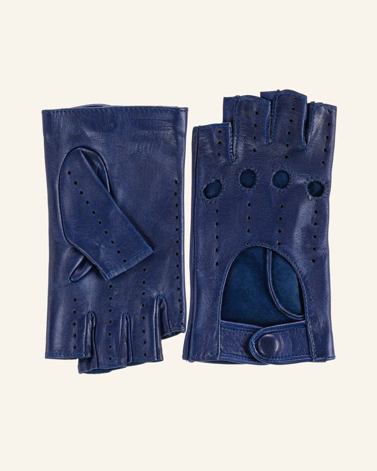Damen-Lederhandschuhe ohne Finger – Breva