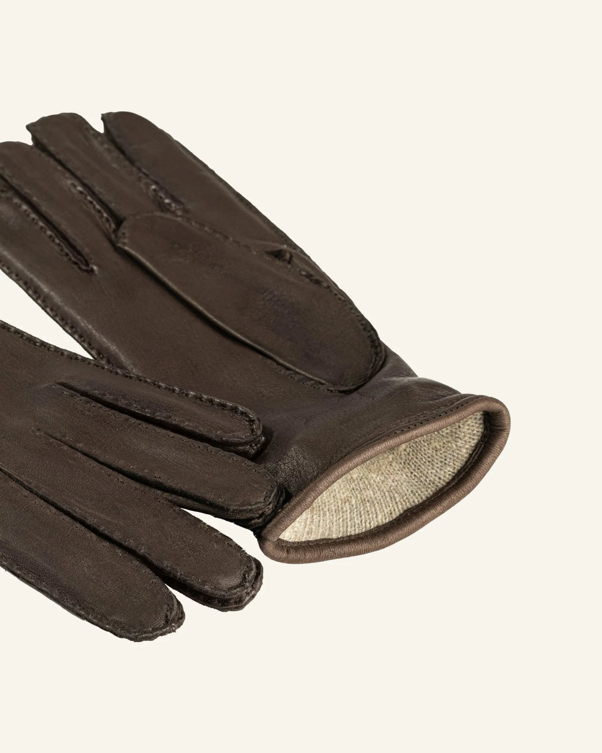 Women's deerskin leather gloves with cashmere lining - Fierezza