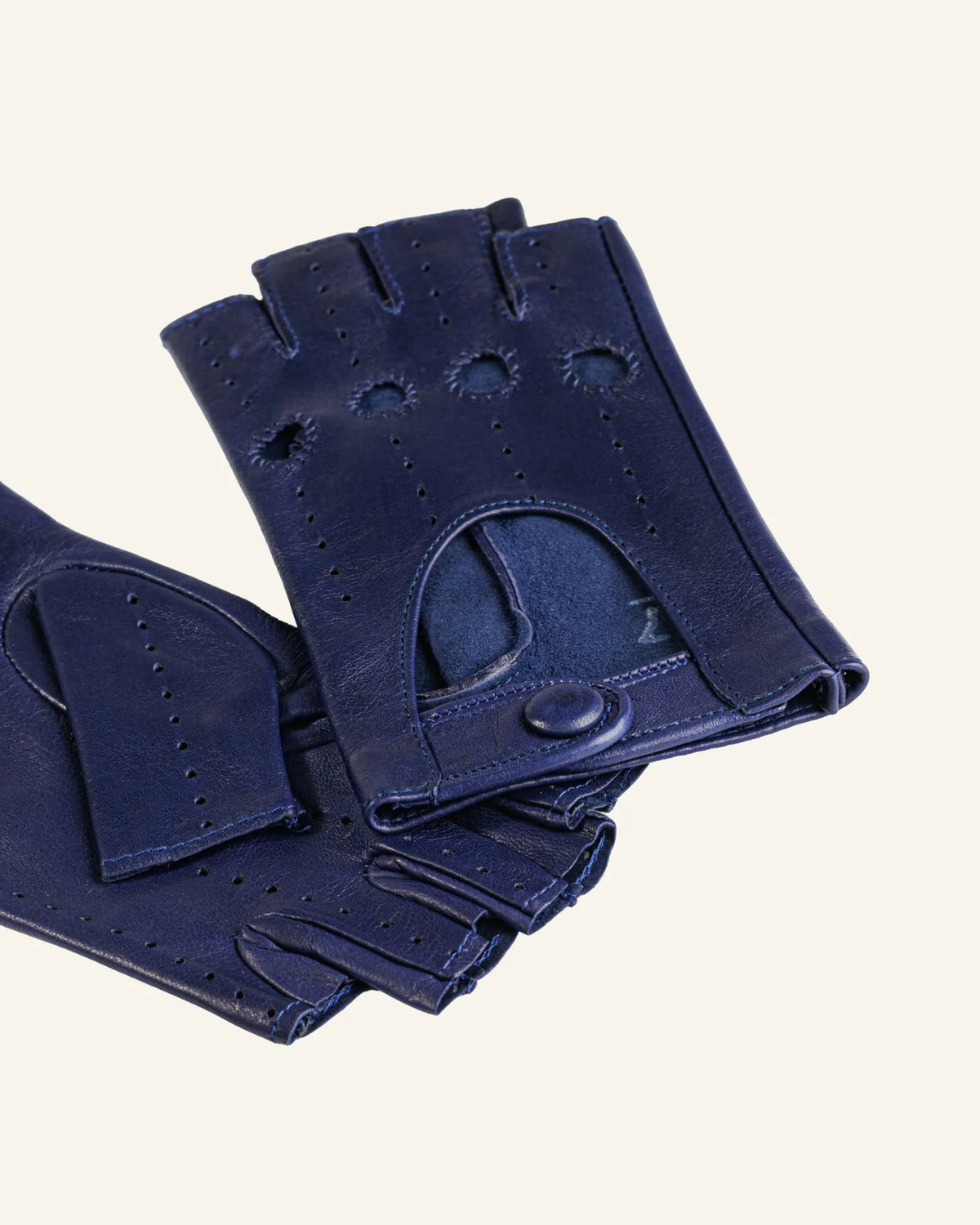 Damen-Lederhandschuhe ohne Finger – Breva