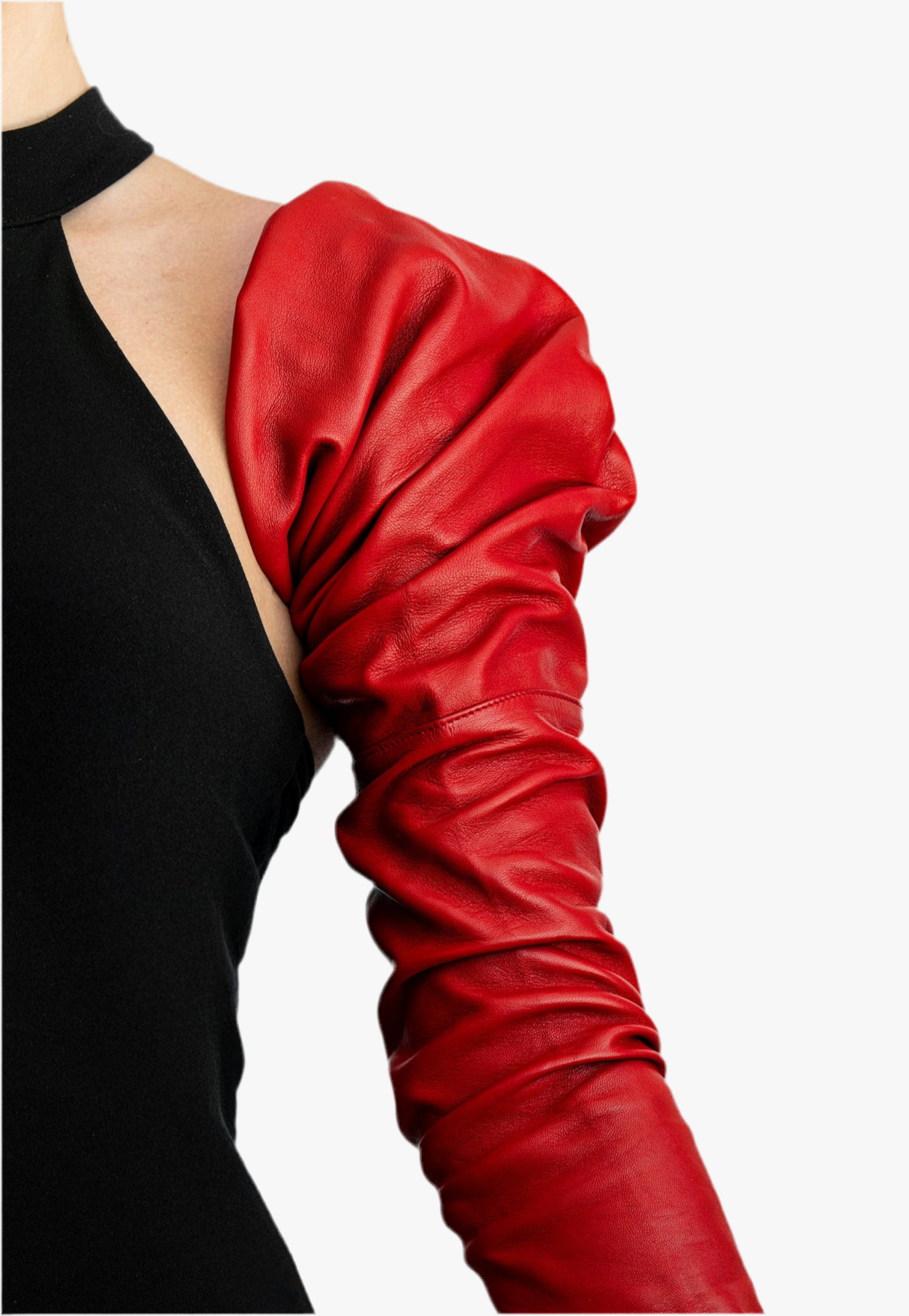 ULTRA LONG LEATHER GLOVES - Sirmione (100cm)