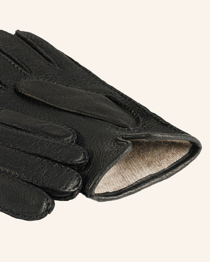Gants en cuir de pécari