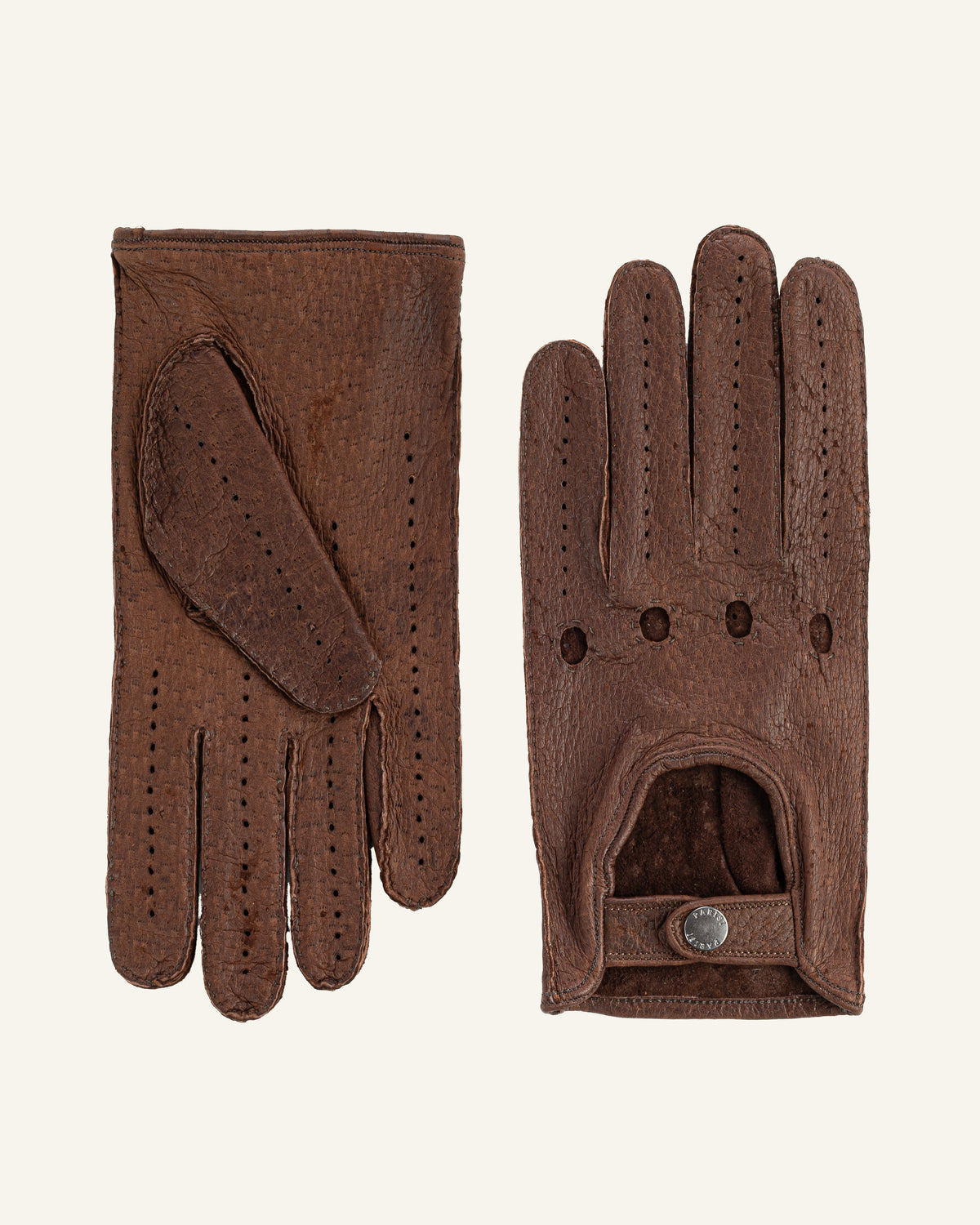 Men’s peccary leather driving gloves - Gran Turismo