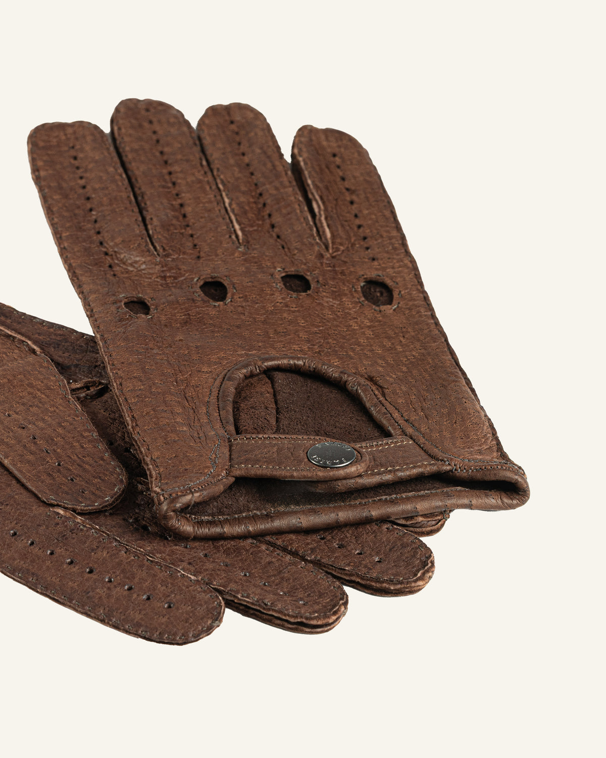 Men’s peccary leather driving gloves - Gran Turismo