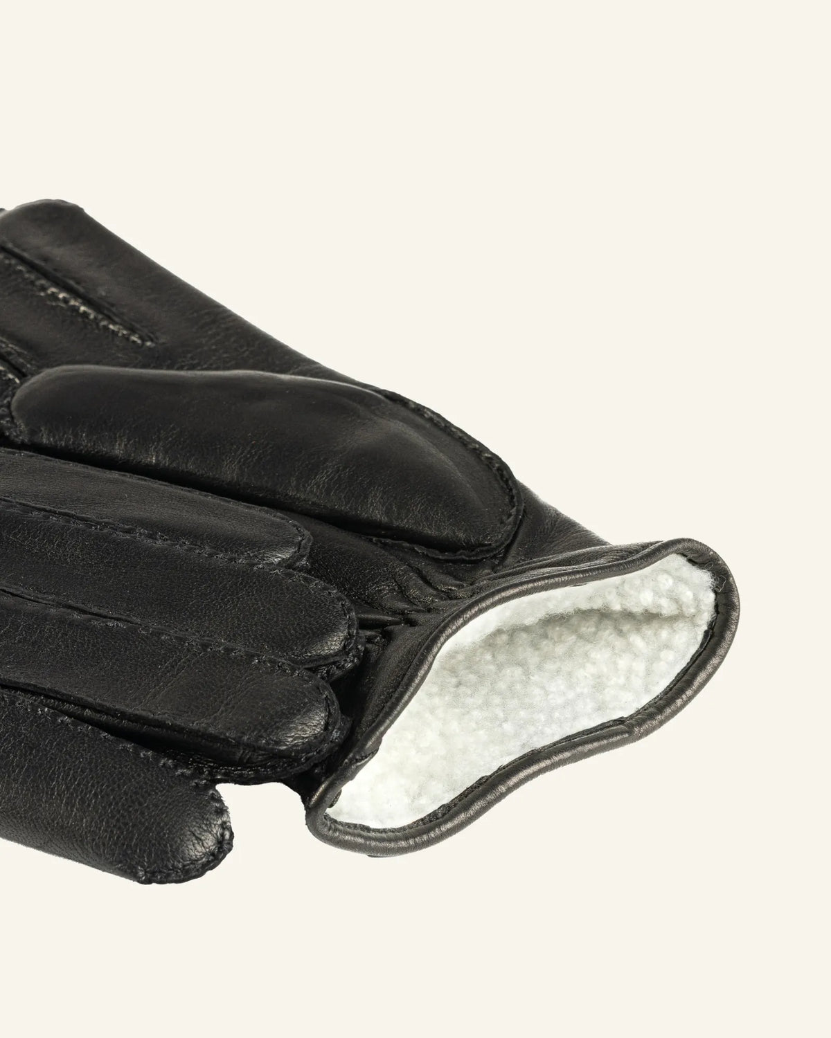 Herren Lederhandschuhe mit Shearling-Futter - Retaggio