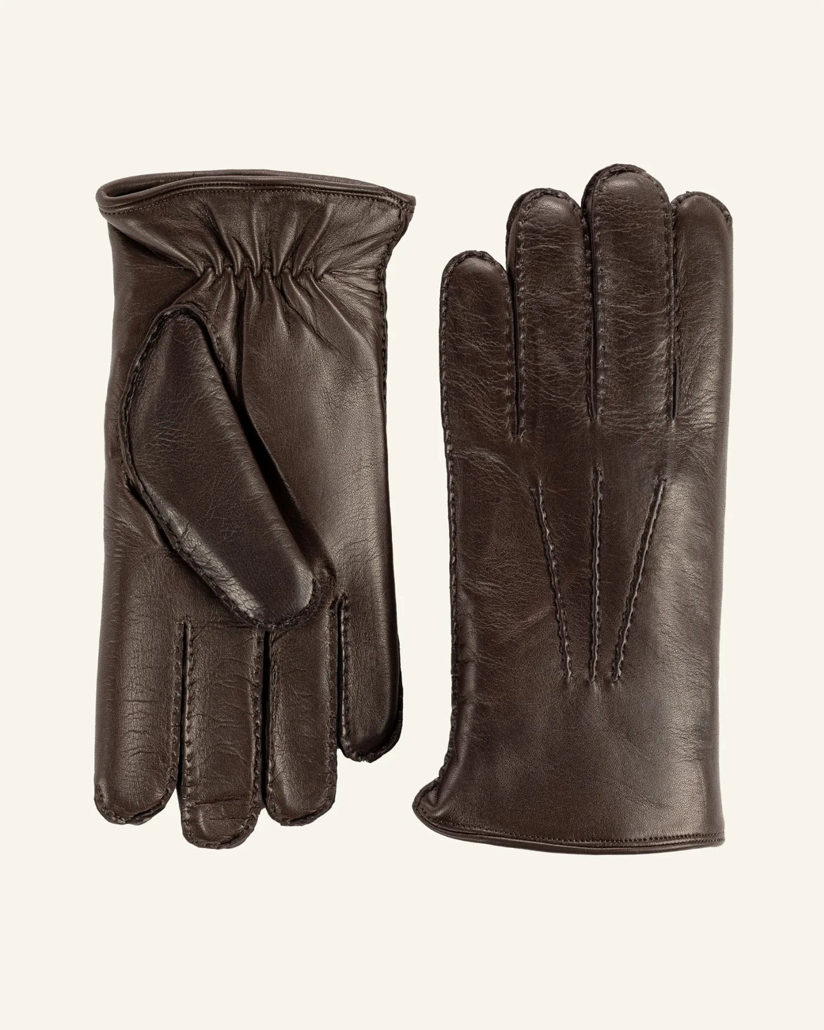 Men's bespoke leather gloves - Retaggio