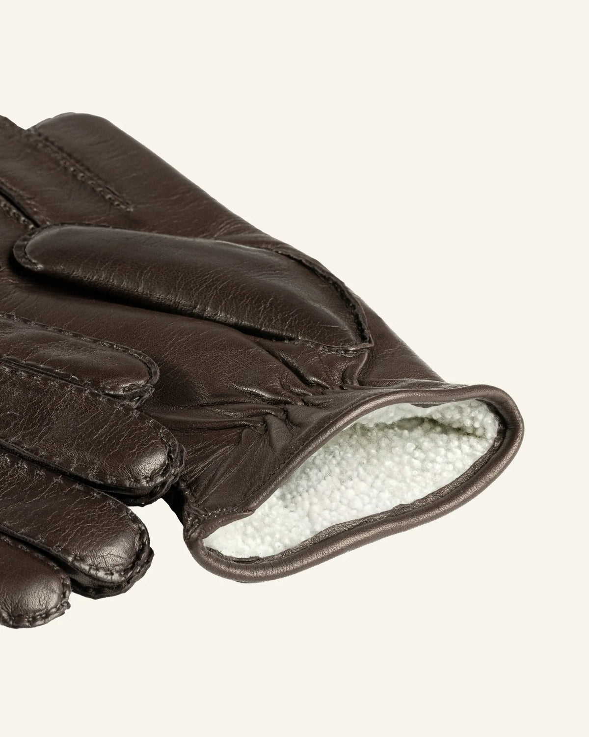 Herren Lederhandschuhe mit Shearling-Futter - Retaggio