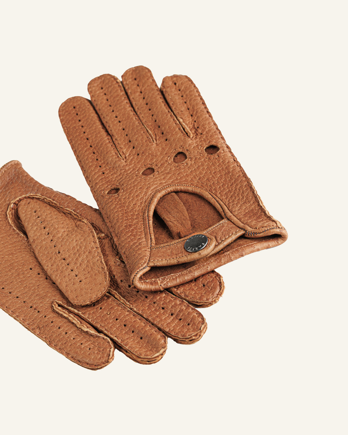Women’s peccary leather driving gloves - Andatura-2