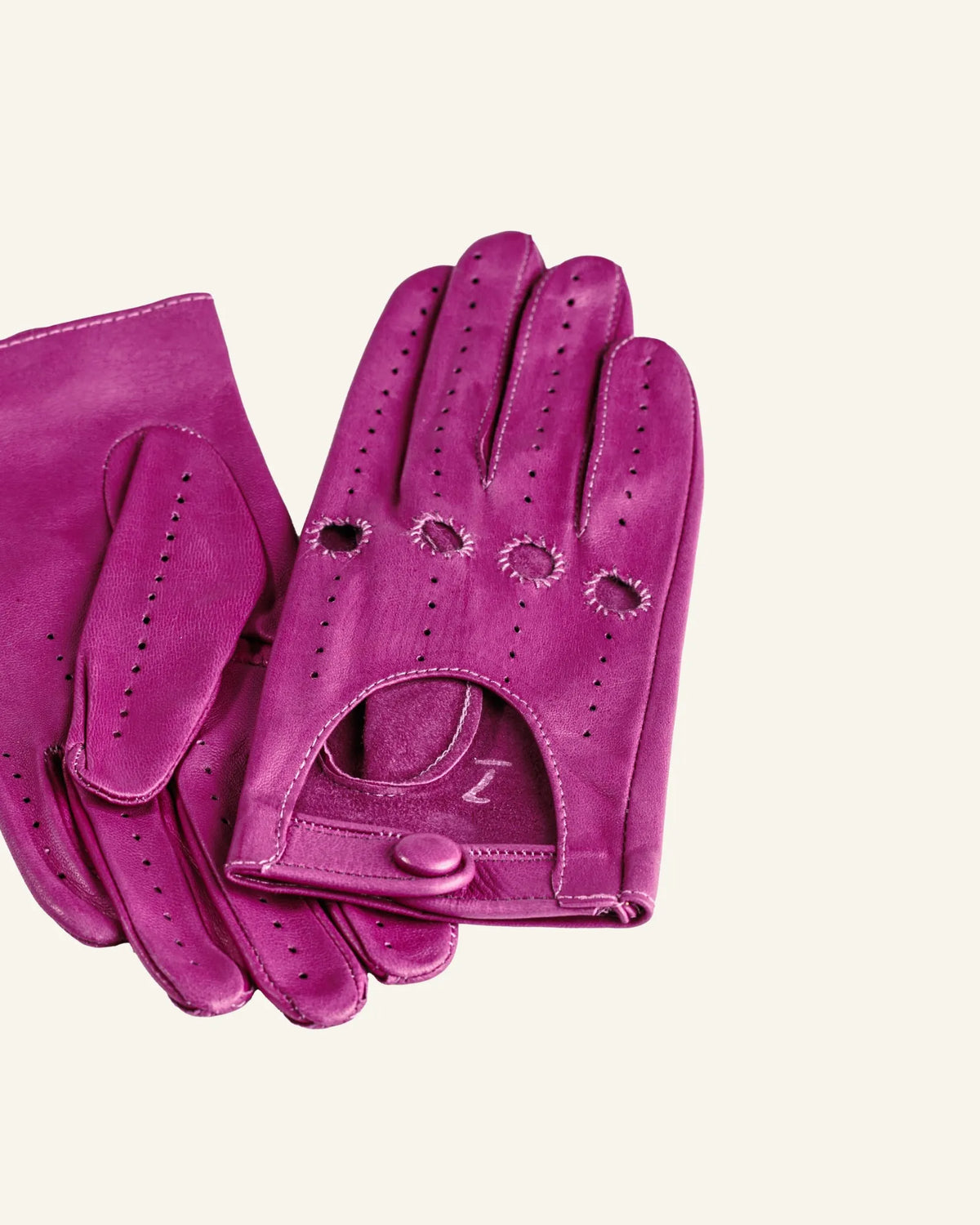 Damen-Lederhandschuhe zum Autofahren – Riviera