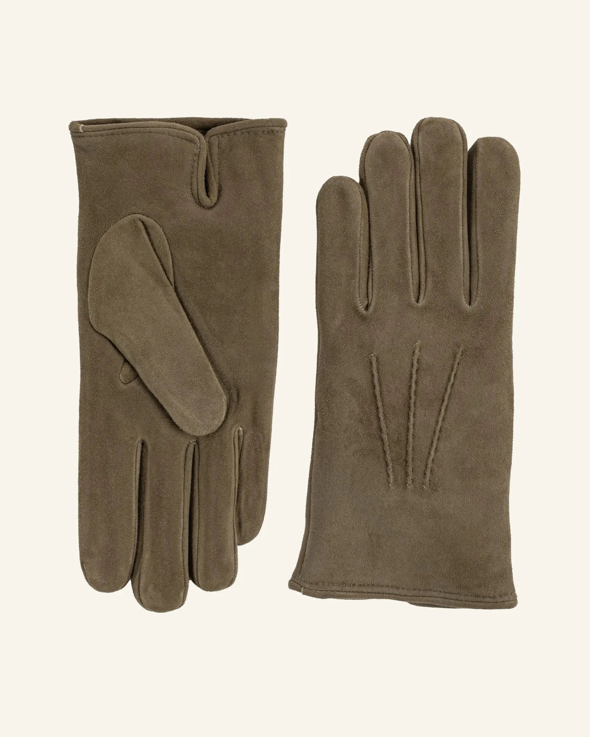Herrenhandschuhe aus Wildleder mit Kaschmirfutter – Manto-1