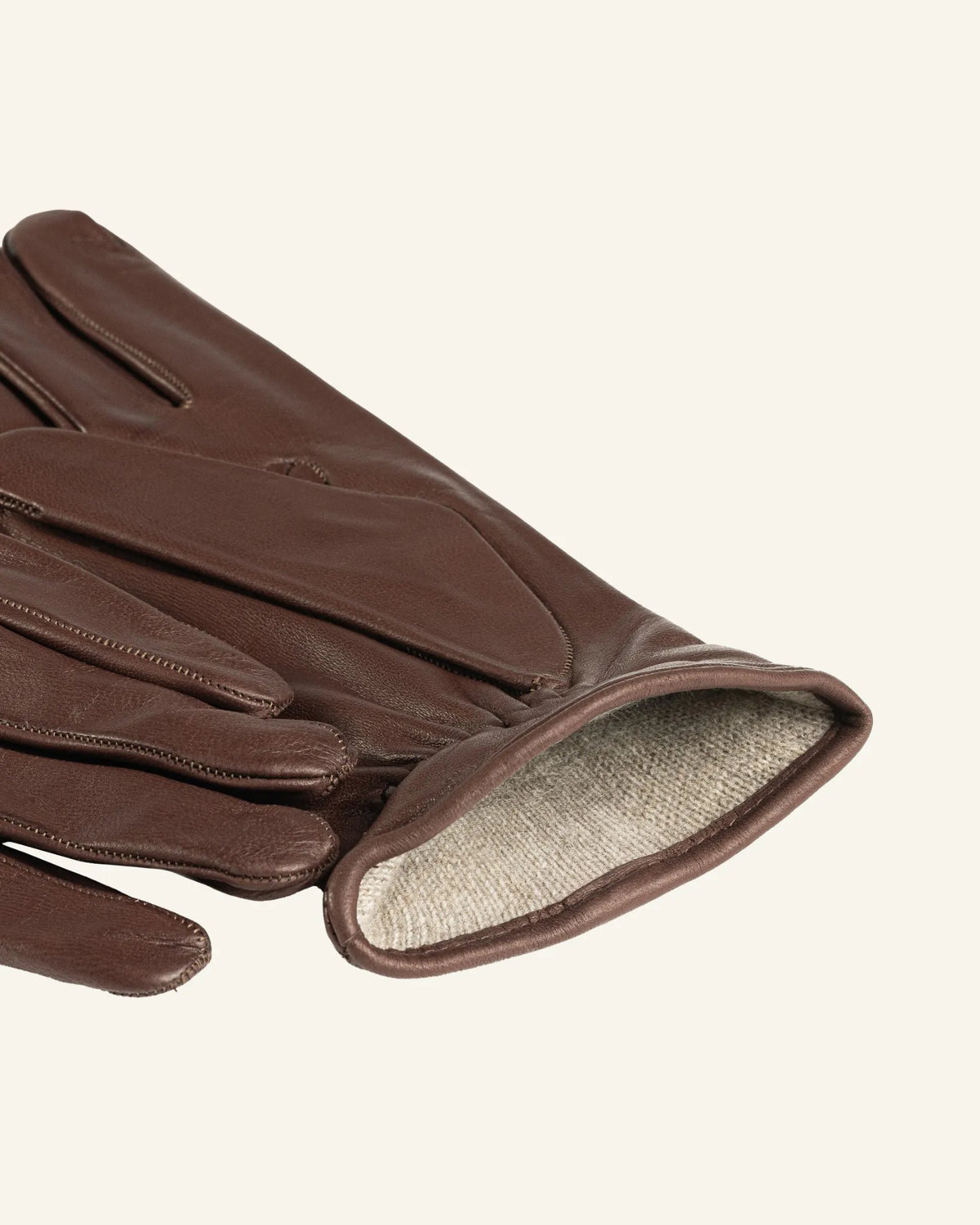 Herren Lederhandschuhe mit Kaschmirfutter - Garbo