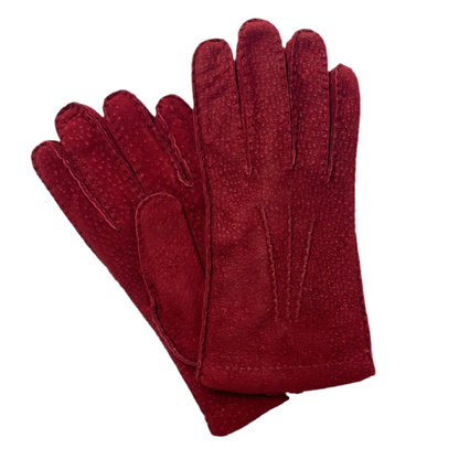 capybara gloves for men red