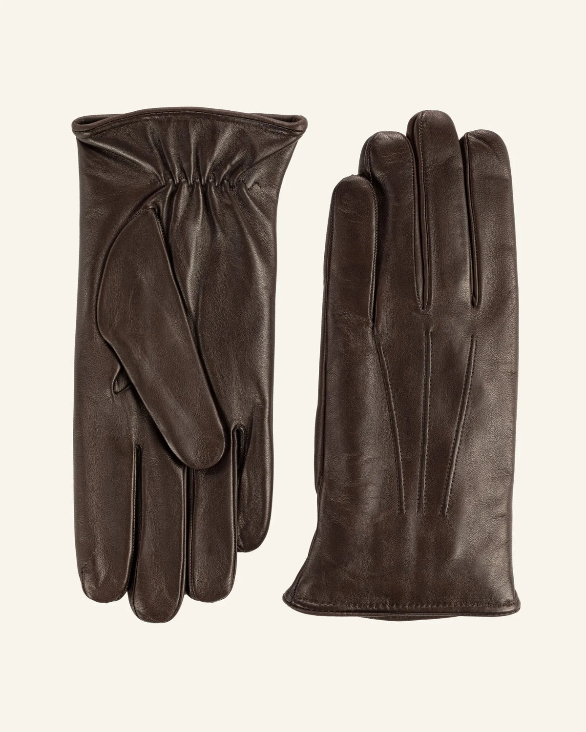 Herren Lederhandschuhe mit Kaschmirfutter - Garbo