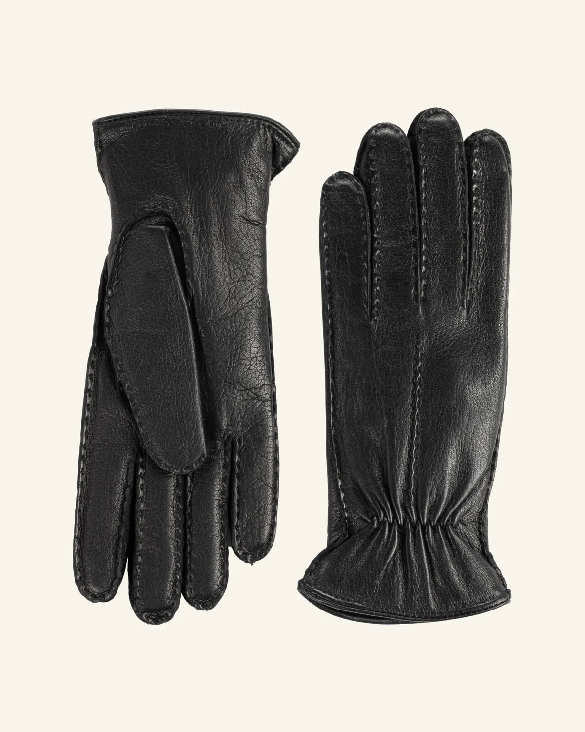Women's deerskin leather gloves with cashmere lining - Fierezza