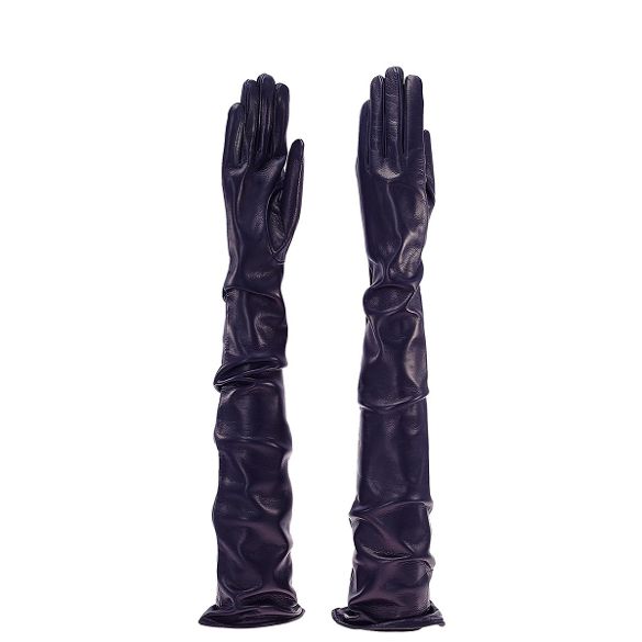 Sorrento | Opera Length Leather Gloves (60cm)