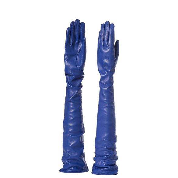 Sorrento | Opera Length Leather Gloves (60cm)