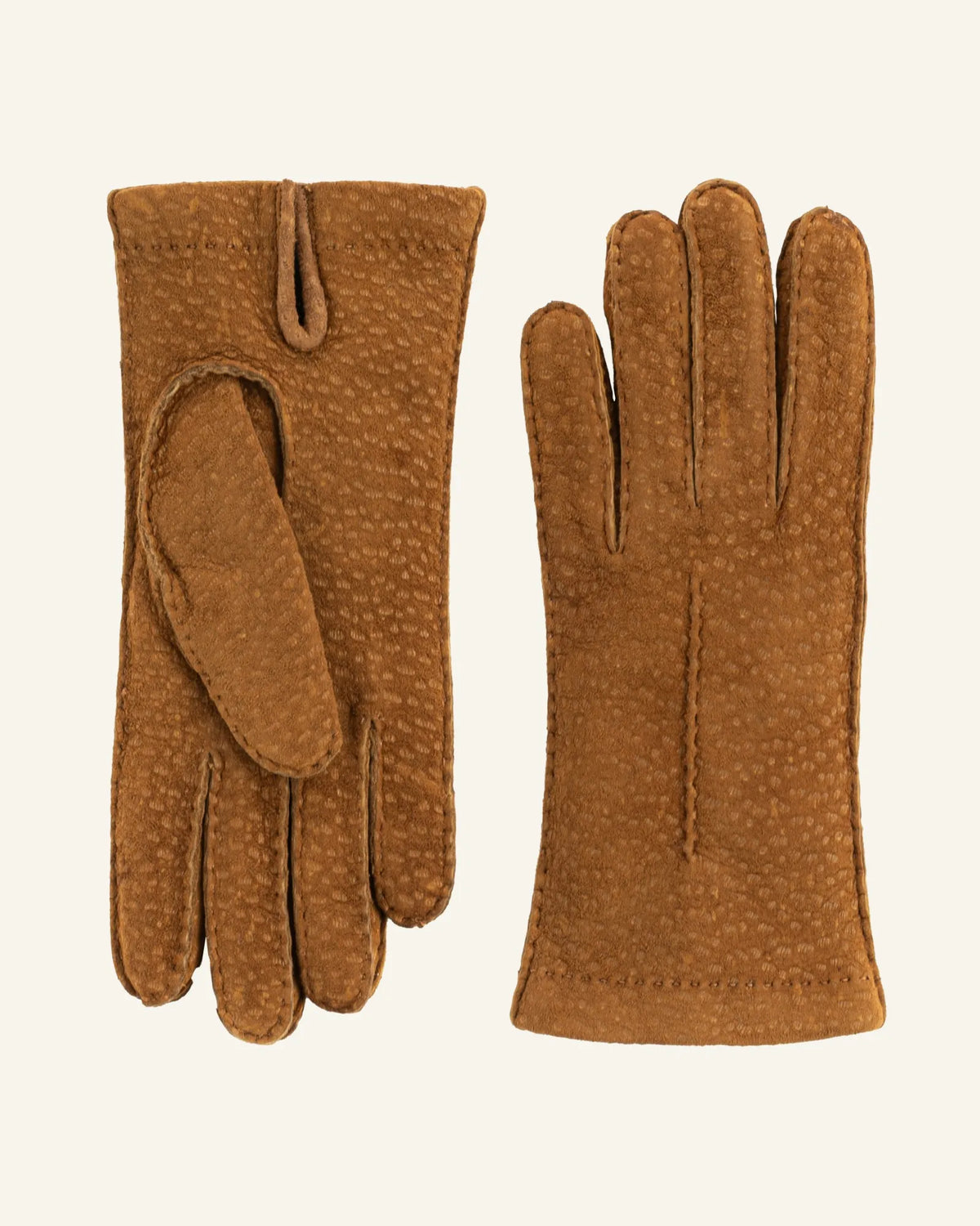 Women's carpincho leather gloves with cashmere lining - Sottovoce