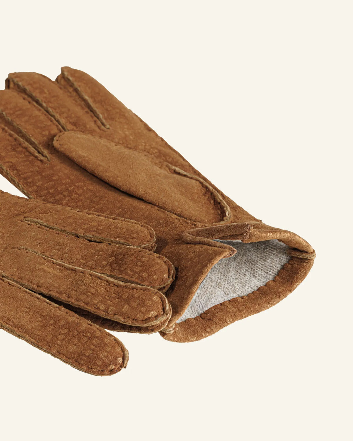 Women's carpincho leather gloves with cashmere lining - Sottovoce