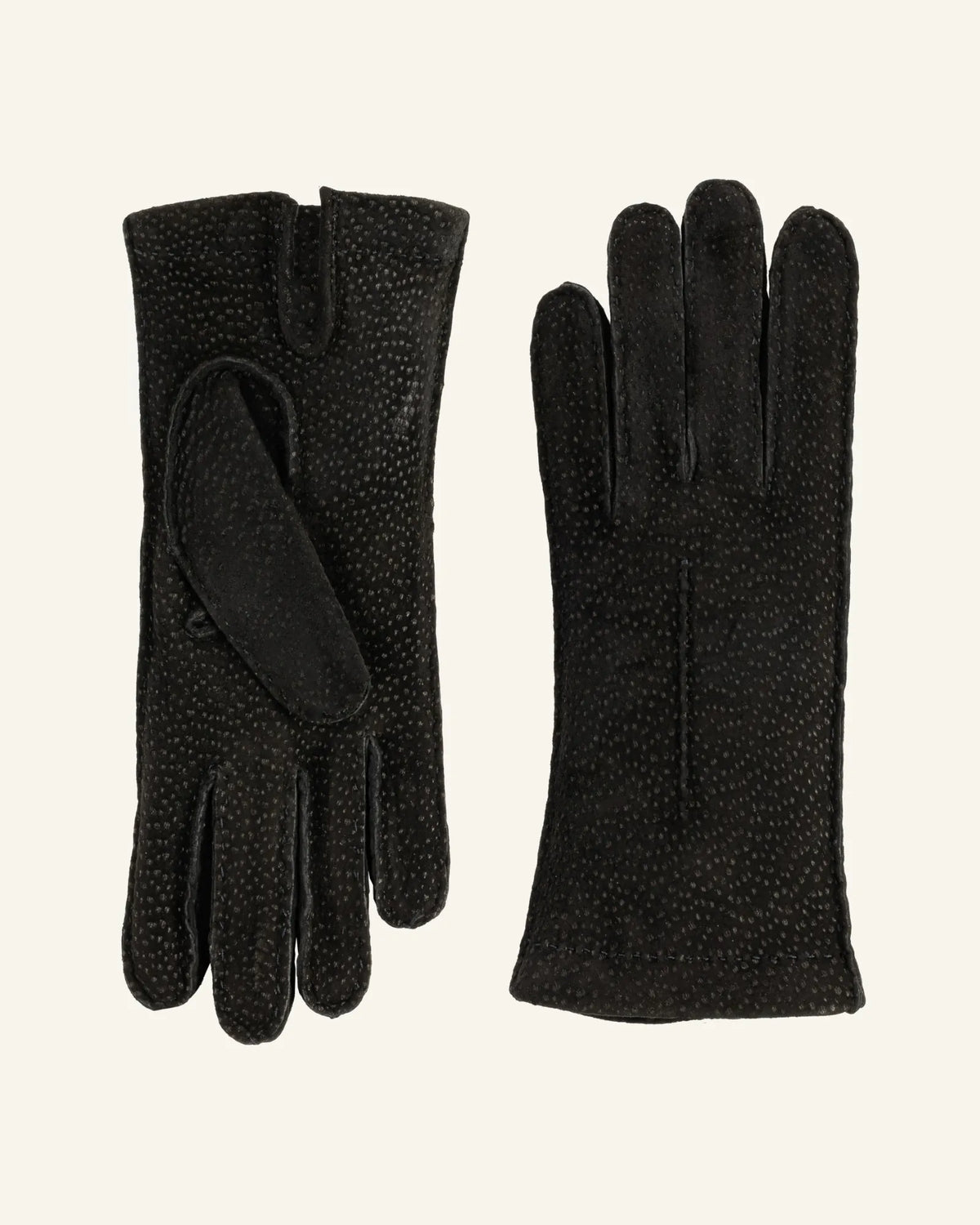 Women's carpincho leather gloves with cashmere lining - Sottovoce