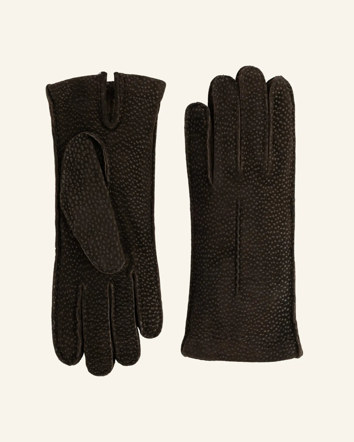 Women's carpincho leather gloves with cashmere lining - Sottovoce
