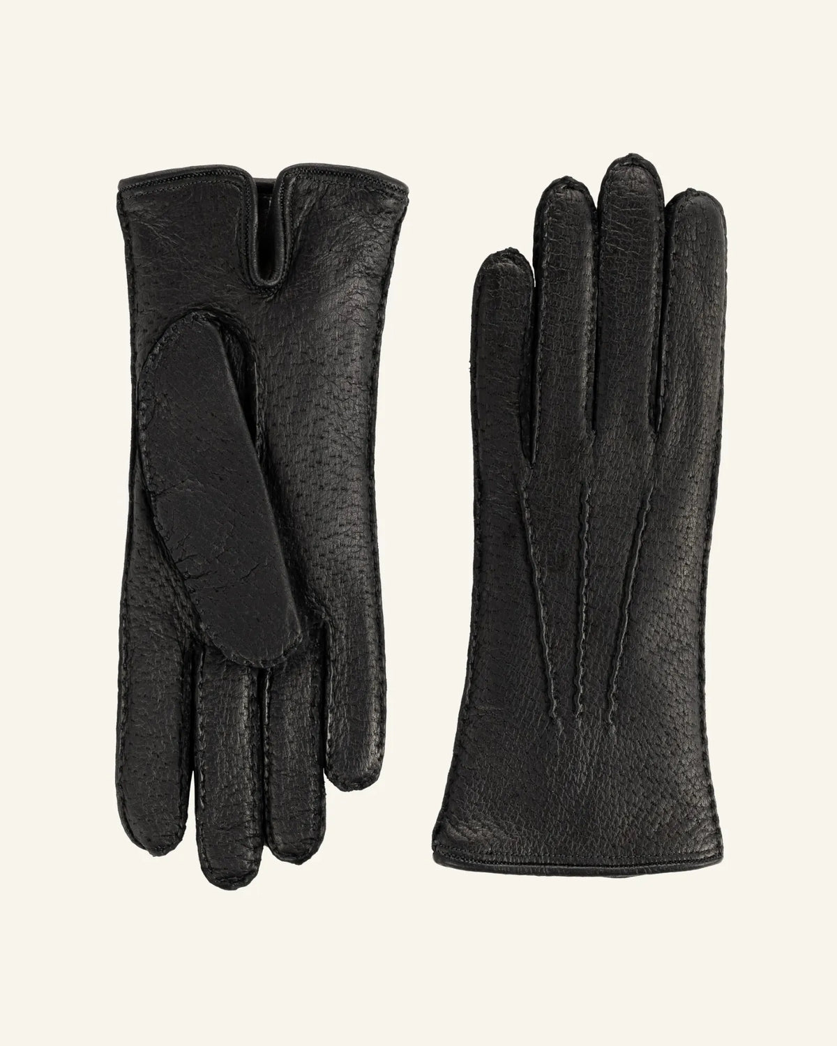 Women’s peccary leather gloves with cashmere lining - Gioia