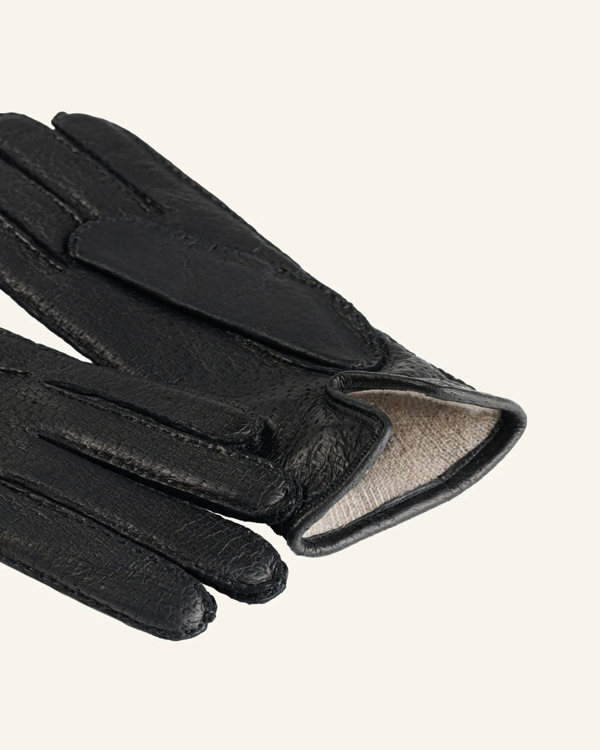 Women’s peccary leather gloves with cashmere lining - Gioia