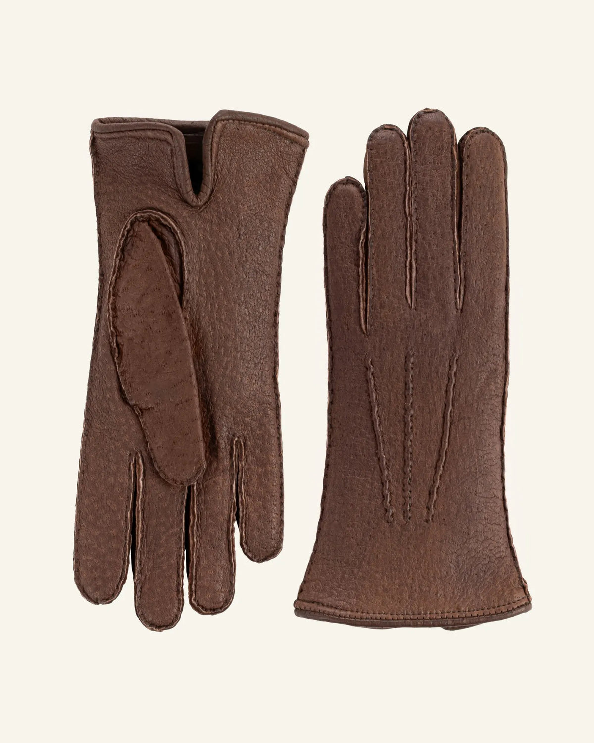 Women’s peccary leather gloves with cashmere lining - Gioia