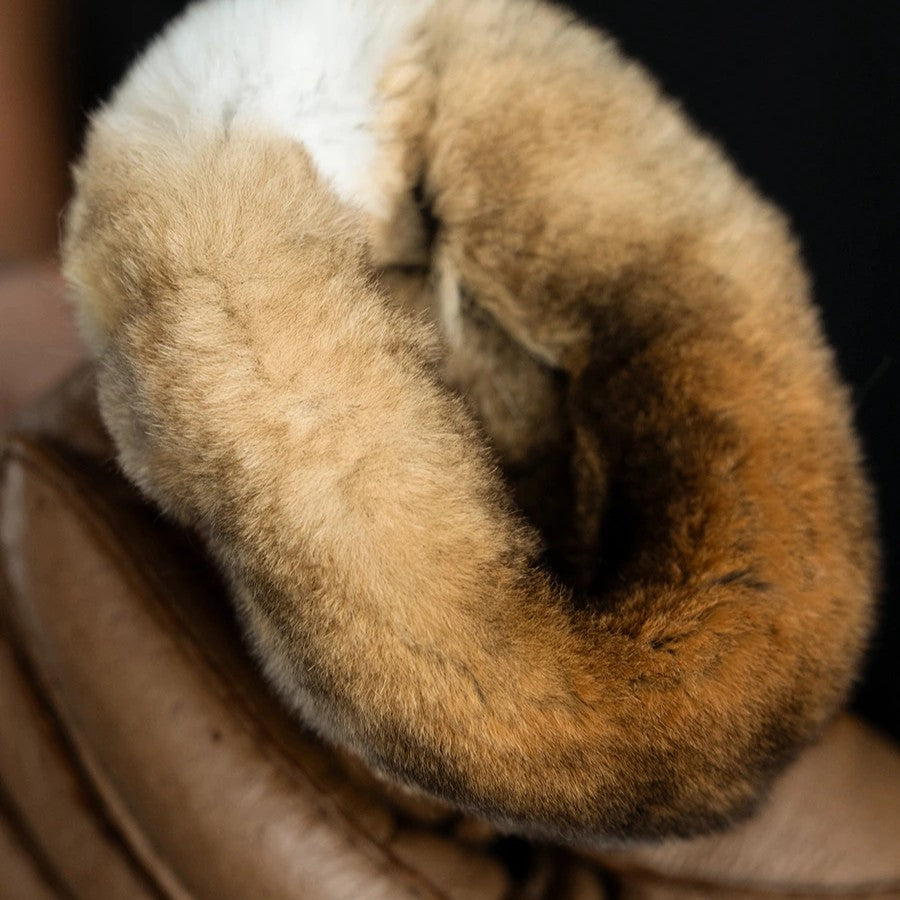 peccary_leather_gloves_ with orylag fur for_women