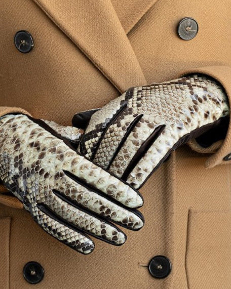 python_leather_gloves_for_women