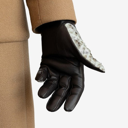python_leather_gloves_for_women