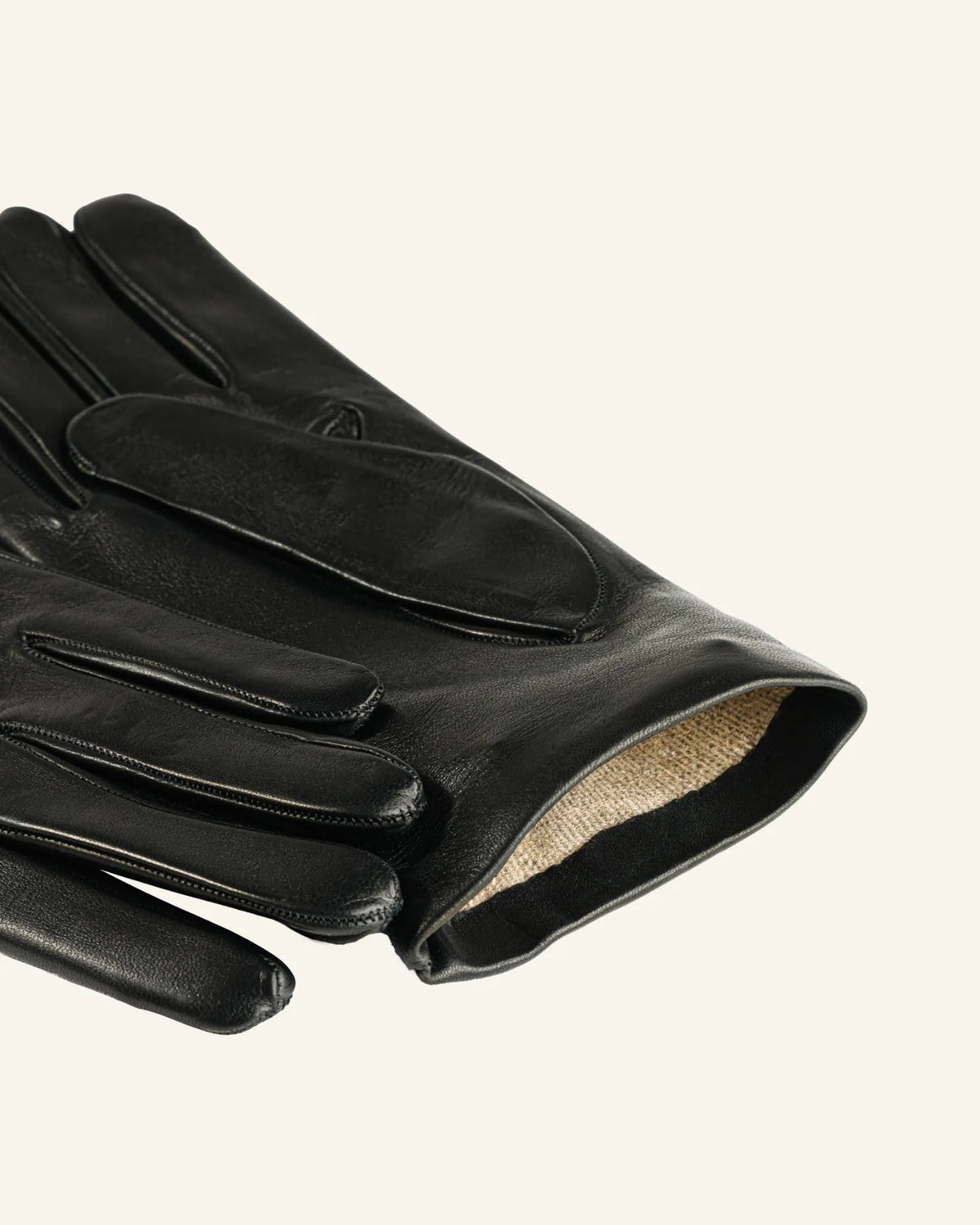 Women's leather gloves with cashmere lining - Quiete
