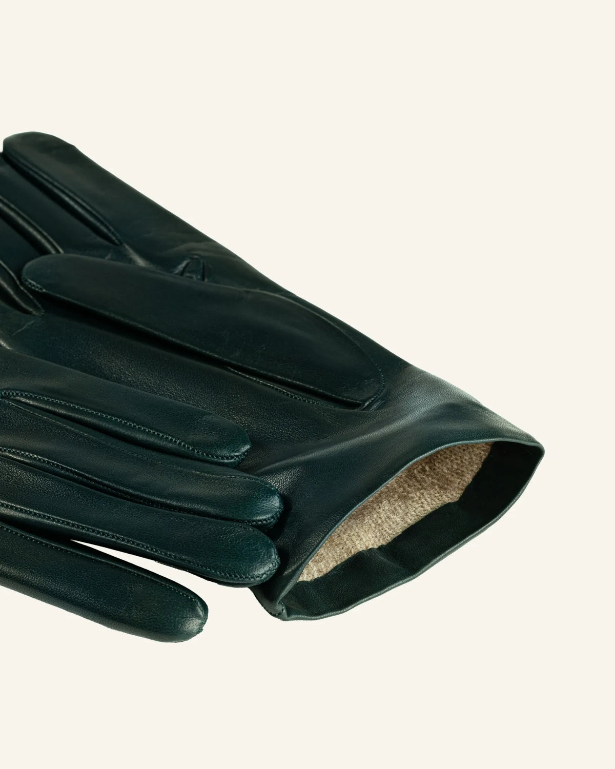 Women's leather gloves with cashmere lining - Quiete
