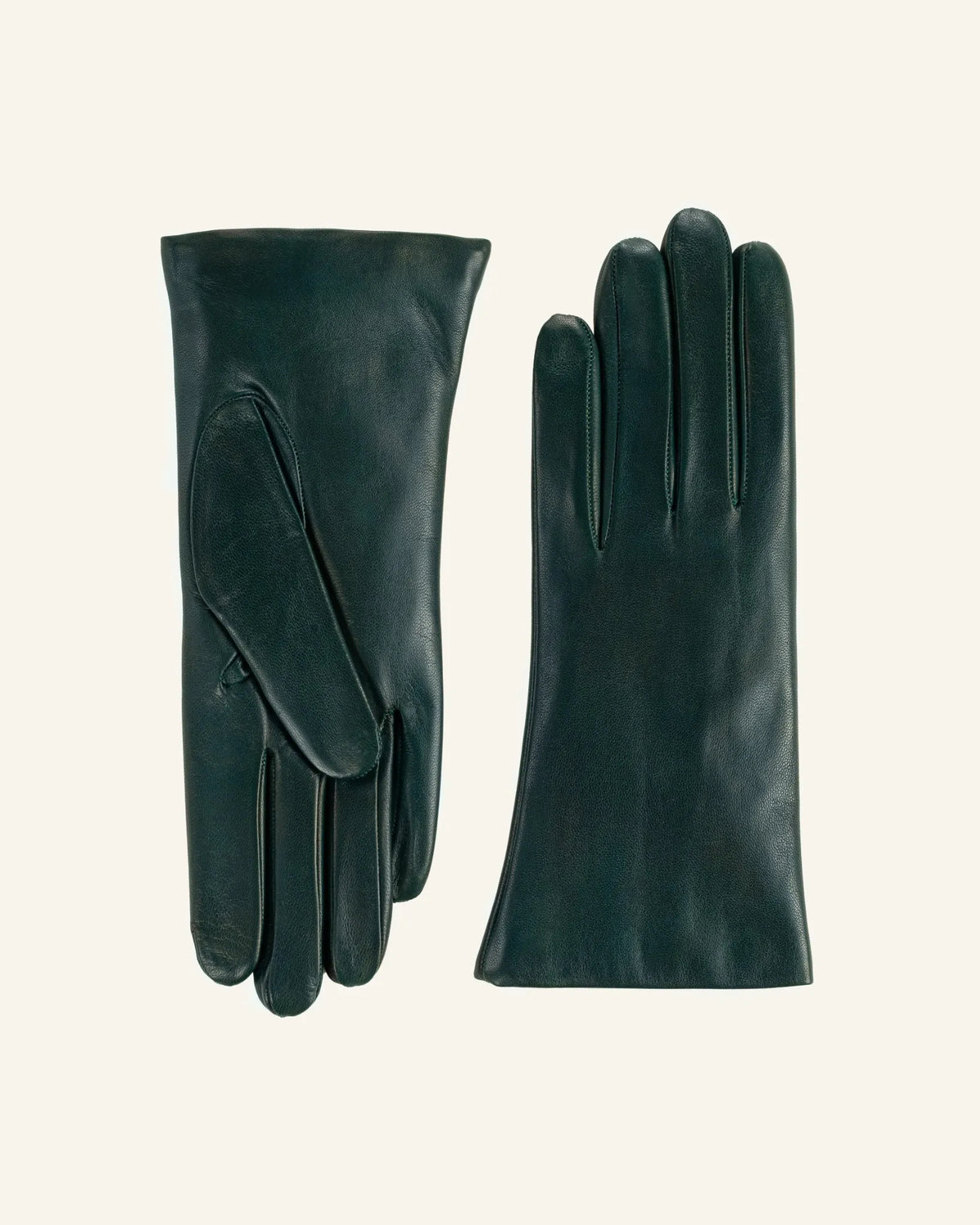 Women's leather gloves with cashmere lining - Quiete