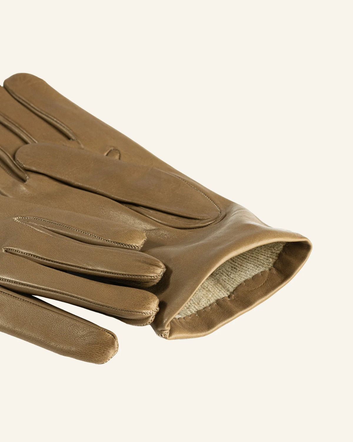 Women's leather gloves with cashmere lining - Quiete