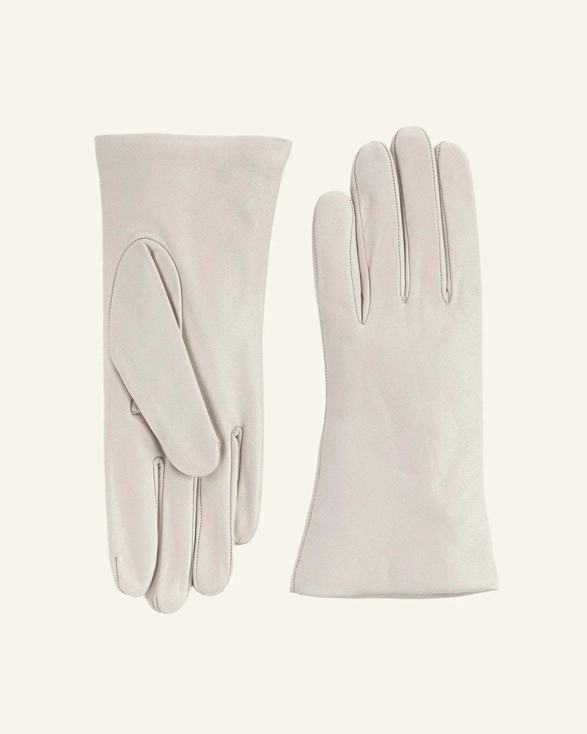 Women's leather gloves with cashmere lining - Quiete