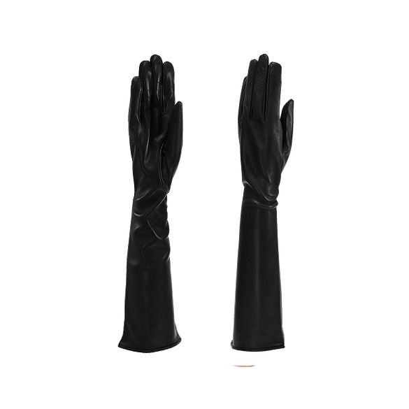 long gloves black