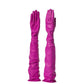 opera leather gloves orchid
