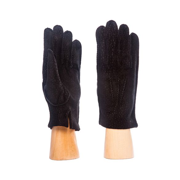 men's capybara gloves black