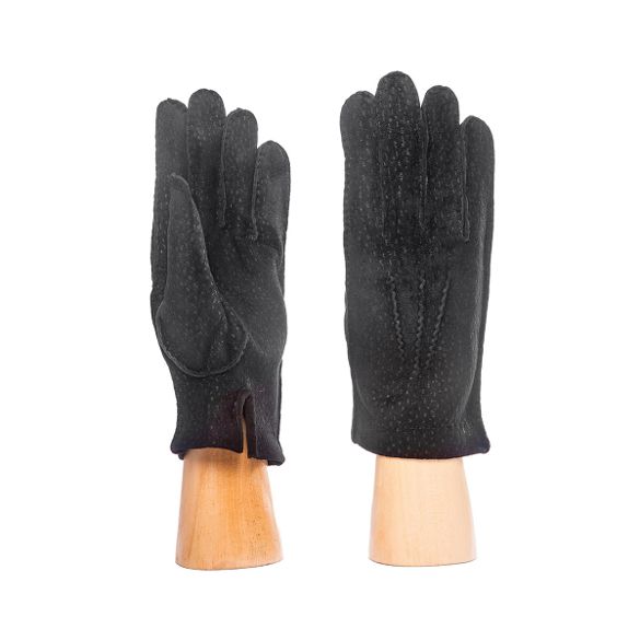 men's capybara gloves grey