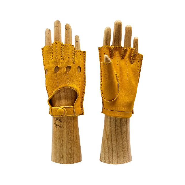 Deerskin Fingerless Gloves